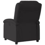 Fauteuil inclinable Noir Tissu – Image 3