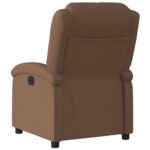 Fauteuil inclinable Marron Tissu – Image 3