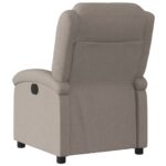 Fauteuil inclinable Taupe Tissu – Image 3