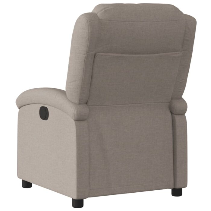 Fauteuil inclinable Taupe Tissu – Image 3