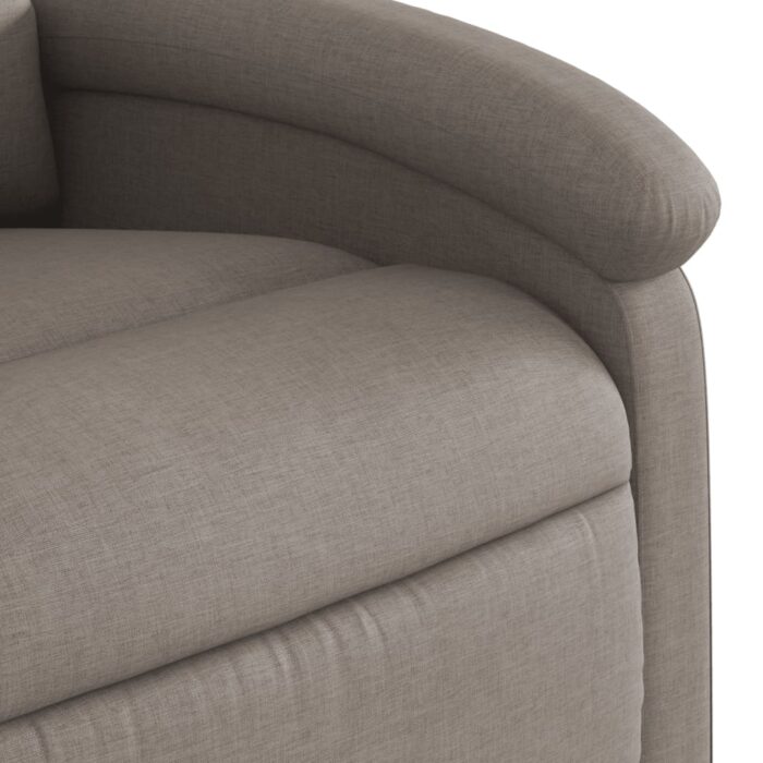 Fauteuil inclinable Taupe Tissu – Image 6