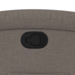 Fauteuil inclinable Taupe Tissu – Image 7