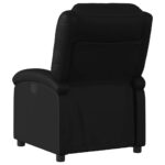 Fauteuil inclinable Noir Similicuir – Image 3