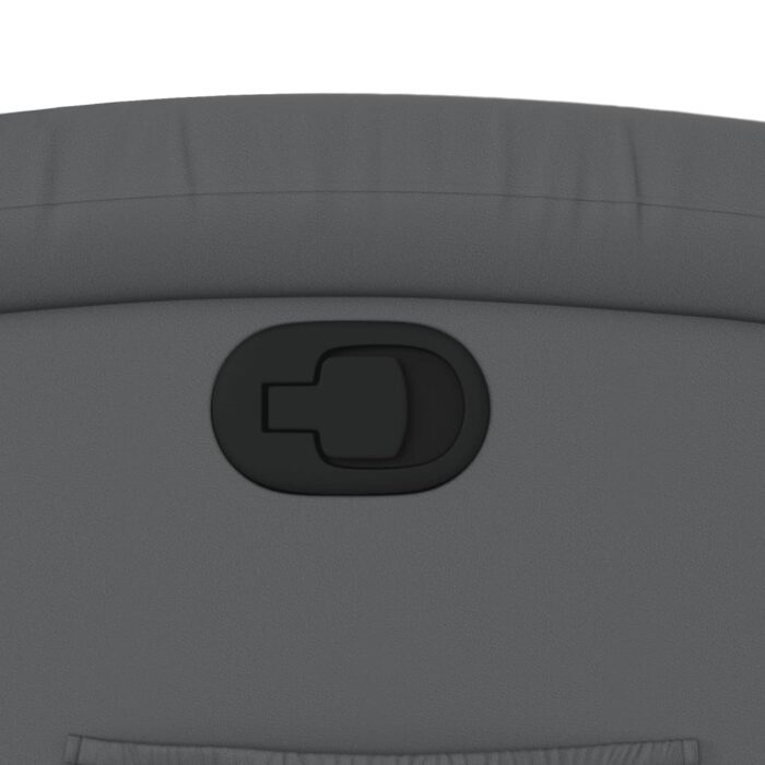 Fauteuil inclinable Gris Similicuir – Image 7