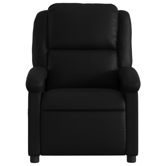 Fauteuil de massage inclinable Noir Similicuir – Image 2