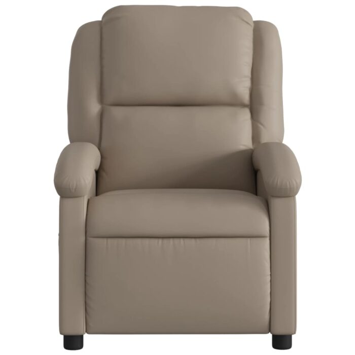 Fauteuil de massage inclinable Cappuccino Similicuir – Image 2