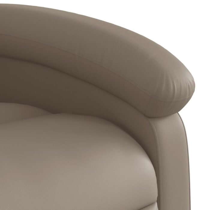 Fauteuil de massage inclinable Cappuccino Similicuir – Image 7