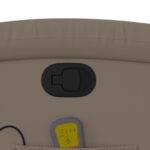 Fauteuil de massage inclinable Cappuccino Similicuir – Image 8