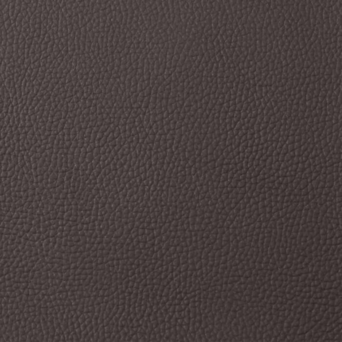 Fauteuil inclinable marron foncé cuir véritable – Image 8