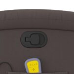 Fauteuil inclinable de massage marron foncé cuir véritable – Image 8