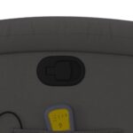 Fauteuil de massage inclinable gris cuir véritable – Image 8