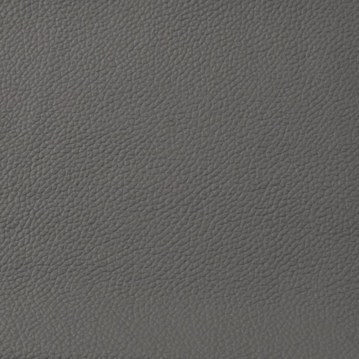 Fauteuil de massage inclinable gris cuir véritable – Image 9