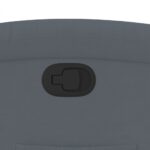 Fauteuil inclinable Gris foncé Velours – Image 7