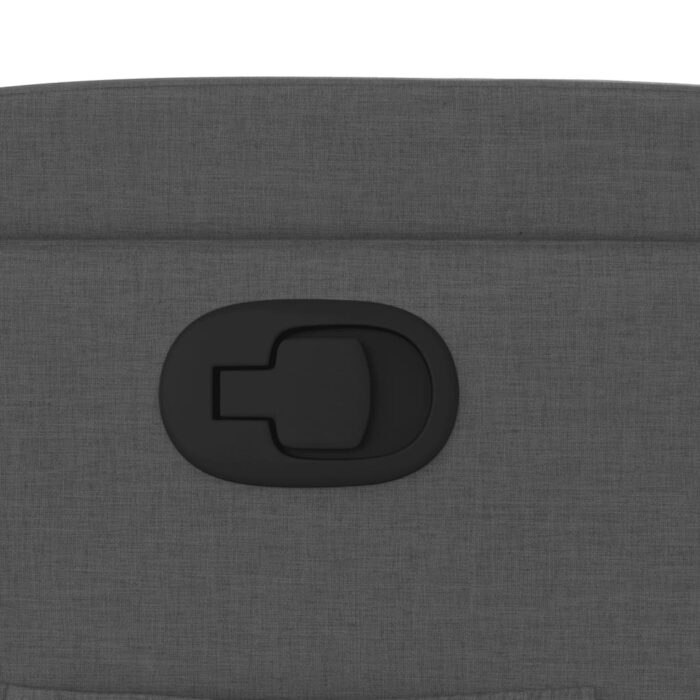 Fauteuil inclinable Gris foncé Tissu – Image 7