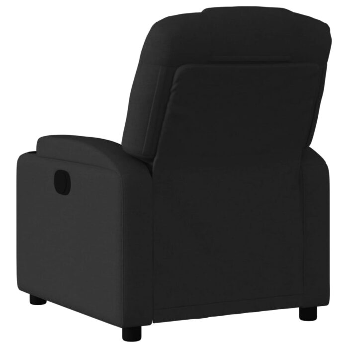 Fauteuil inclinable Noir Tissu – Image 3