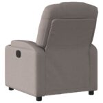Fauteuil inclinable Taupe Tissu – Image 3