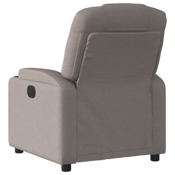 Fauteuil inclinable Taupe Tissu – Image 3