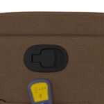 Fauteuil de massage inclinable Marron Tissu – Image 8