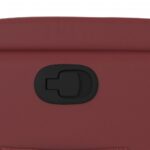 Fauteuil inclinable Rouge bordeaux Similicuir – Image 7