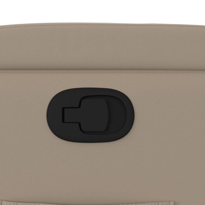 Fauteuil inclinable Cappuccino Similicuir – Image 7