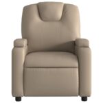 Fauteuil de massage inclinable Cappuccino Similicuir – Image 2