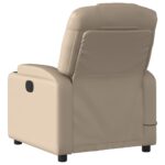 Fauteuil de massage inclinable Cappuccino Similicuir – Image 4