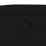 Fauteuil inclinable Noir Tissu – Image 7