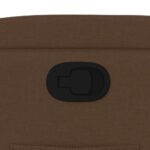 Fauteuil inclinable Marron Tissu – Image 7
