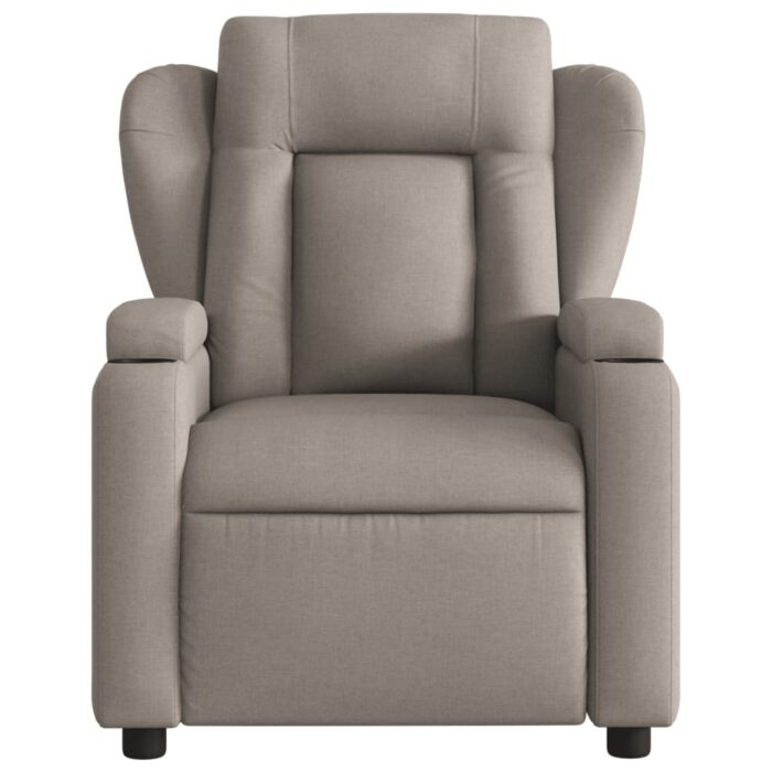 Fauteuil inclinable Taupe Tissu – Image 4