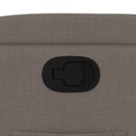 Fauteuil inclinable Taupe Tissu – Image 7