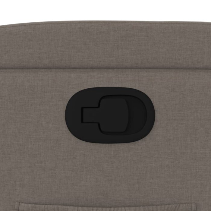Fauteuil inclinable Taupe Tissu – Image 7