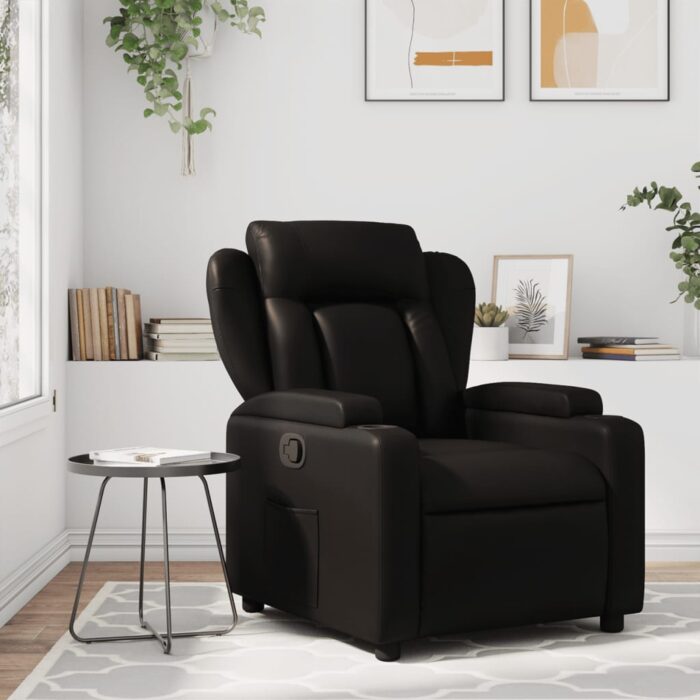 VXL8721012200739_m_en_hd_1.jpg Fauteuil inclinable Noir Similicuir – Image 1