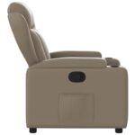 Fauteuil inclinable Cappuccino Similicuir – Image 2