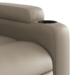 Fauteuil inclinable Cappuccino Similicuir – Image 6