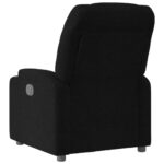 Fauteuil inclinable Noir Tissu – Image 3