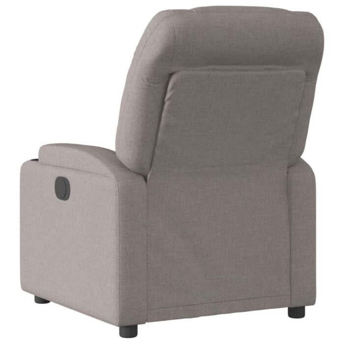 Fauteuil inclinable Taupe Tissu – Image 3