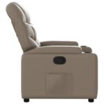 Fauteuil inclinable Cappuccino Similicuir – Image 2