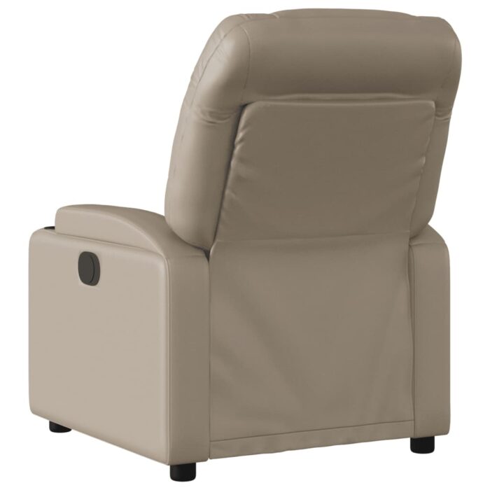 Fauteuil inclinable Cappuccino Similicuir – Image 3