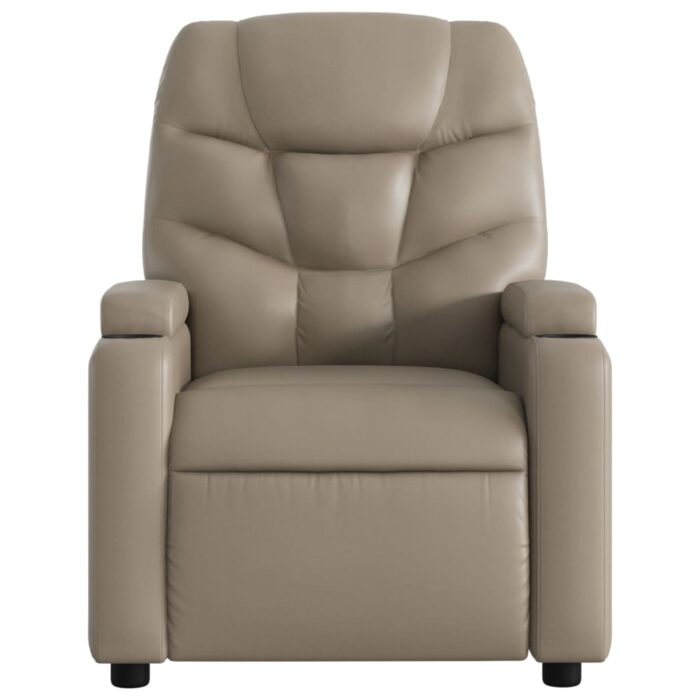 Fauteuil de massage inclinable Cappuccino Similicuir – Image 2