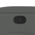 Fauteuil inclinable Gris foncé Tissu – Image 7