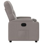 Fauteuil inclinable Taupe Tissu – Image 5