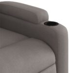 Fauteuil inclinable Taupe Tissu – Image 6