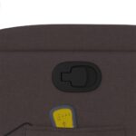 Fauteuil de massage inclinable Marron foncé Tissu – Image 8