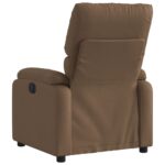Fauteuil inclinable Marron Tissu – Image 3