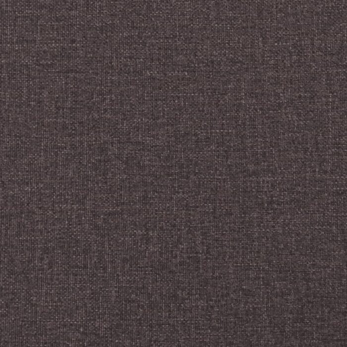 Fauteuil inclinable Marron foncé Tissu – Image 8