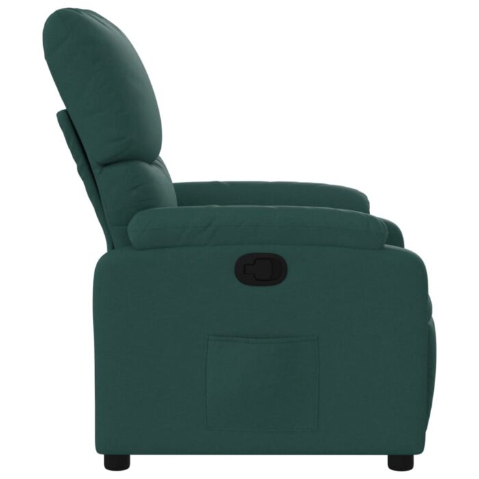 VXL8721012201699_g_en_hd_2.jpg Fauteuil inclinable Vert foncé Tissu – Image 2