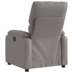 Fauteuil inclinable Taupe Tissu – Image 3