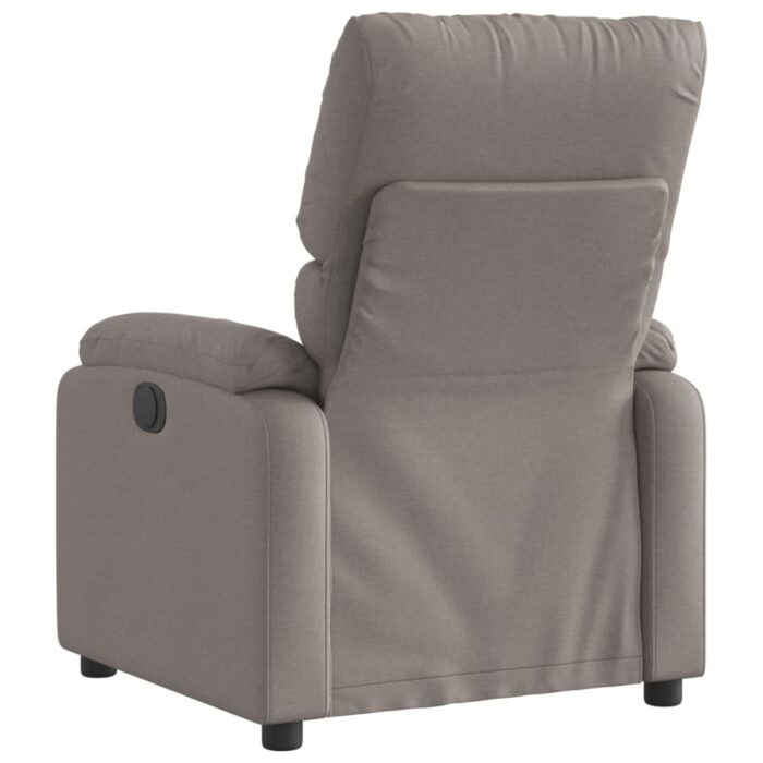 Fauteuil inclinable Taupe Tissu – Image 3