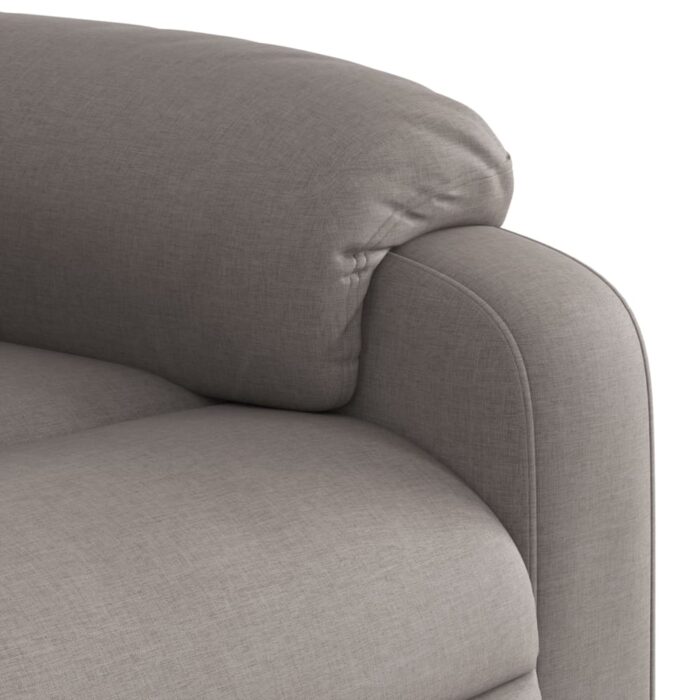 Fauteuil inclinable Taupe Tissu – Image 6