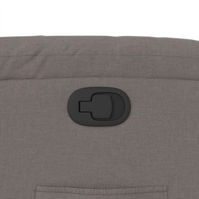 Fauteuil inclinable Taupe Tissu – Image 7
